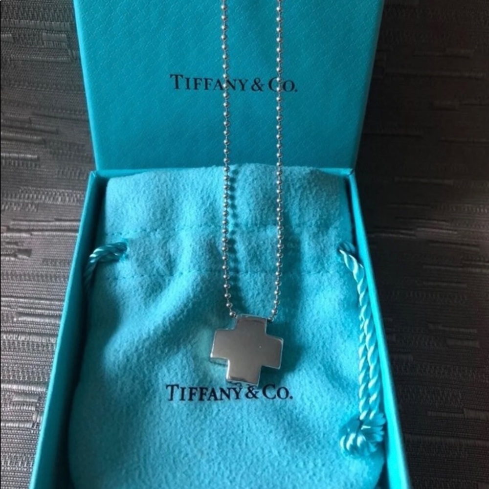 Tiffany & Co. Roman Cross Necklace